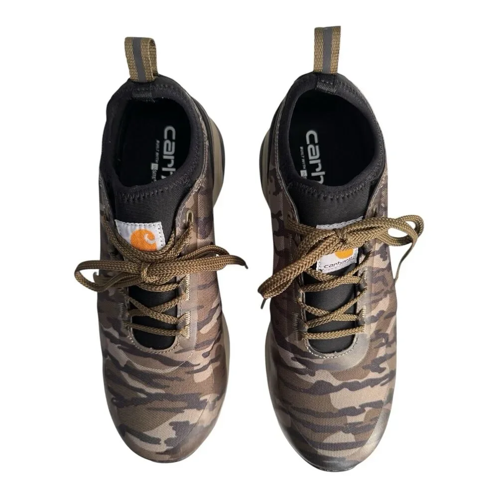 Carhartt Force Nano Comp Toe EH Safety Work‎ Shoes Camo Men’s 8.5W FA3490-M